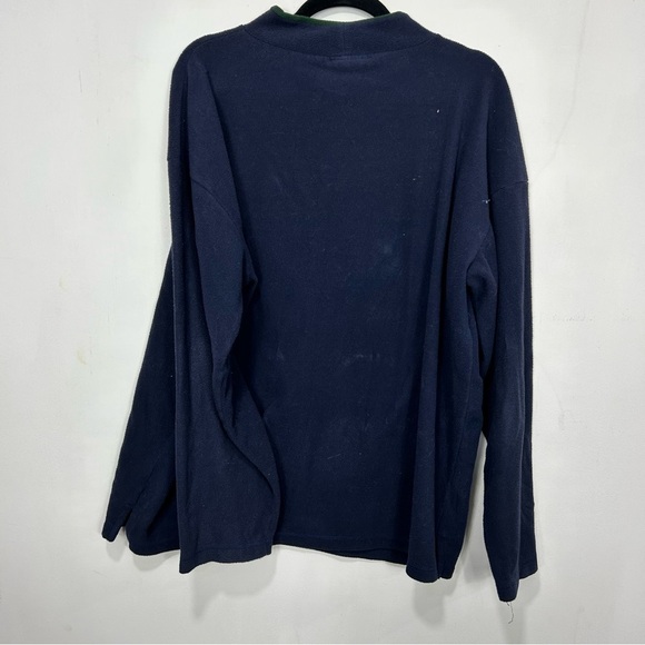 UGLY CHRISTMAS SWEATER collared crewneck sweater A26 - Picture 3 of 6